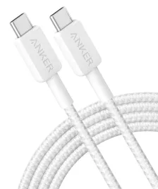 kabel-anker-322-usb-c-usb-c-09m-bialy-nylonowy