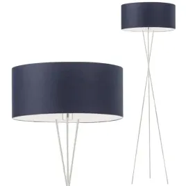 lampa-stojaca-podlogowa-granatowa-abazur-led-e27-do-salonu