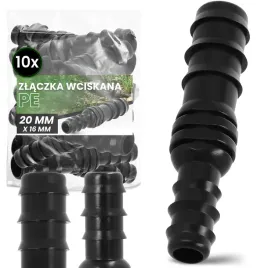 10x-zlaczka-pe-20x16-mm-wciskana-wtyk-lacznik-rur-systemu-nawadniania