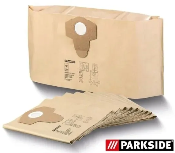 PARKSIDE oryginalne worki do odkurzacza 20L 12 szt