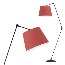 lampa-stojaca-podlogowa-lukowa-czerwona-regulowana-led-e27-abazur-modna