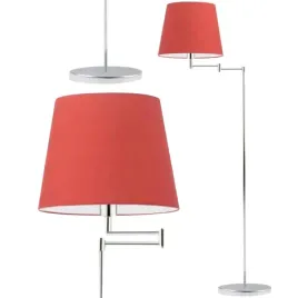 lampa-stojaca-podlogowa-regulowana-czerwona-led-e27-z-abazurem-nowoczesna