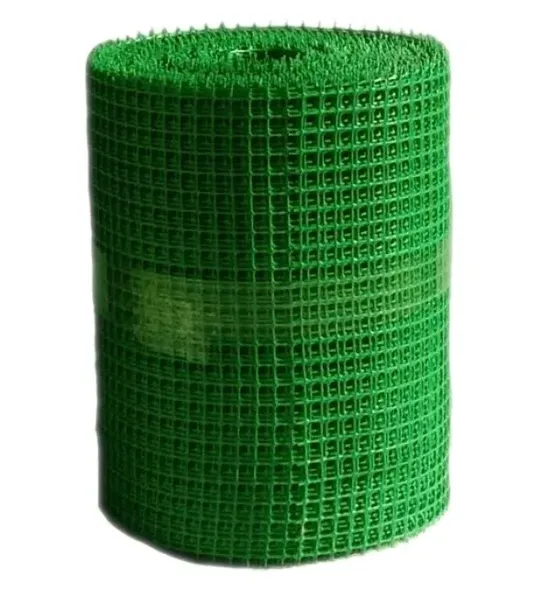 SIATKA RABATOWA OGRODZENIOWA PCV ZIELONA 1x50M PLASTIKOWA