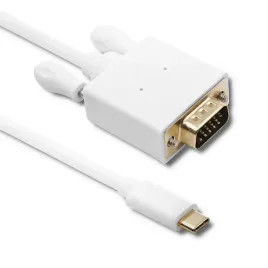 qoltec-50419-adapter-kablowy-2-m-usb-type-c-vga-d-sub-bialy