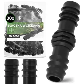 30x-zlaczka-pe-16x16-mm-wciskana-wtyk-lacznik-rur-systemu-nawadniania
