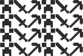 minecraft-naklejki-toporek-miecz-creeper-kilof-75cm-24-naklejki-1nw-m