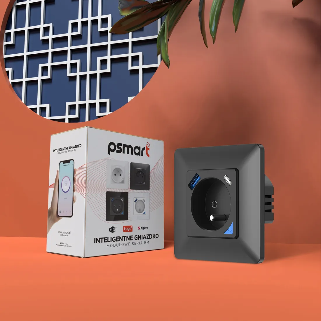 psmart-gniazdo-pomiar-usb-czarne-rm-zigbee-tuya