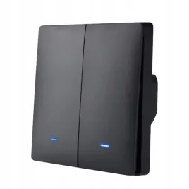 inteligentny-przelacznik-swiatla-2-kanaly-seria-em-czarny-433mhz-wifi-tuya