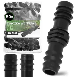 50x-zlaczka-pe-16x16-mm-wciskana-wtyk-lacznik-rur-systemu-nawadniania