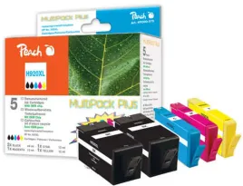 peach-pi300-575-naboj-z-tuszem-5-szt-wysoka-xl-wydajnosc-czarny-cyja