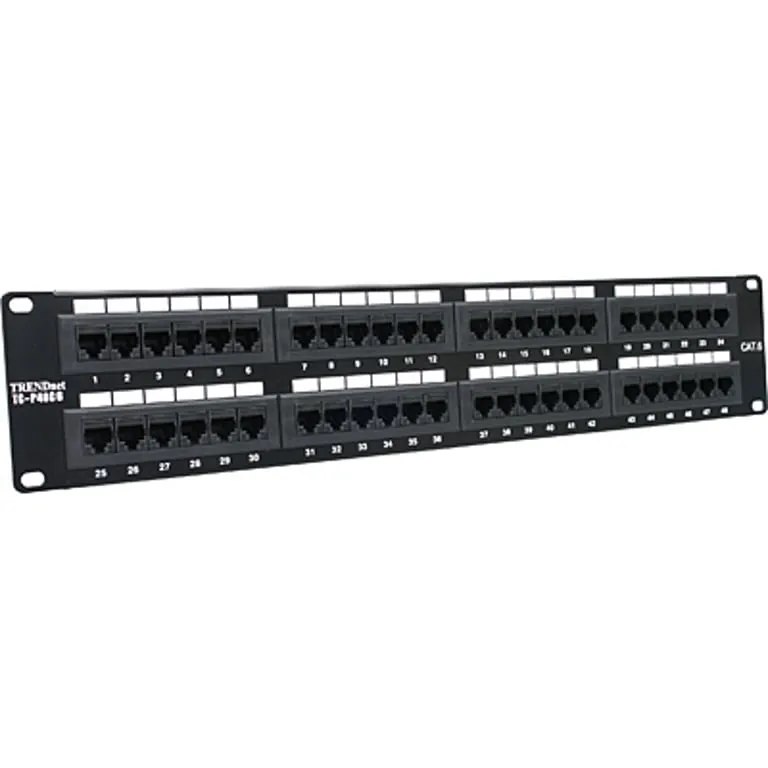 trendnet-48-port-cat6-unshielded-patch-panel