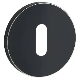 kuchinox-rozeta-maroko-slim-6mm-okragla-czarno-zlota-na-klucz