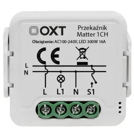 modul-oxt-przekaznik-1-obwod-oswietlenie-matter-wifi-homekit-google-home