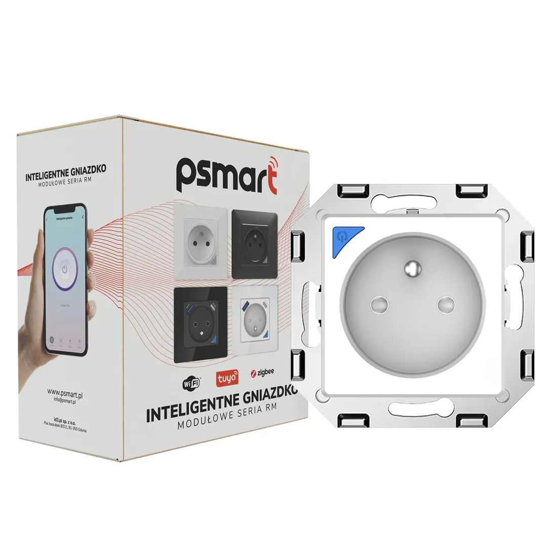 psmart-gniazdo-pomiar-biale-rm-zigbee-tuya