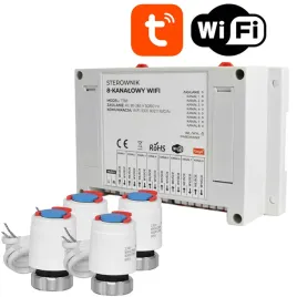 zestaw-do-ogrzewania-podlogowego-4x-silownik-sterownik-8ch-wifi-tuya