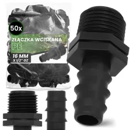 50x-zlaczka-pe-16x1-2-gz-wciskana-wtyk-lacznik-rur-systemu-nawadniania