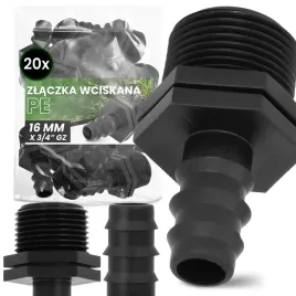 20x-zlaczka-pe-16x3-4-gz-wciskana-wtyk-lacznik-rur-systemu-nawadniania