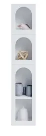 regal-nowoczesny-40cm-ozdobny-z-polkami-w-ksztalcie-lukow-biel-skandynawski