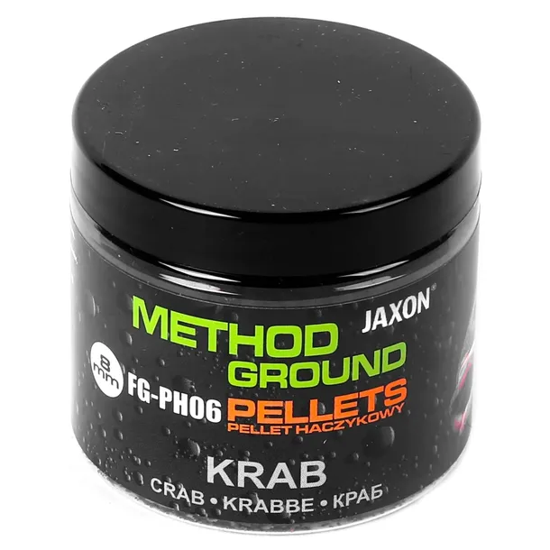 pellet-haczykowy-8mm-method-jaxon-krab-100g-stan-nowy