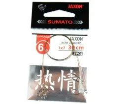 2szt-przypon-stalowy-jaxon-sumato-1x7-30cm-6kg