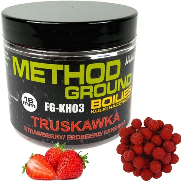 KULKI PROTEIN HACZYKOW 16mm method JAXON truskawka