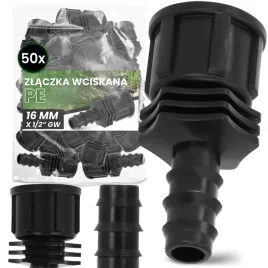 50x-zlaczka-pe-16x1-2-gw-wciskana-wtyk-lacznik-rur-systemu-nawadniania