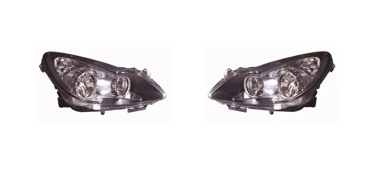 REFLEKTORY OPEL CORSA D 2006-2014 KOMPLET