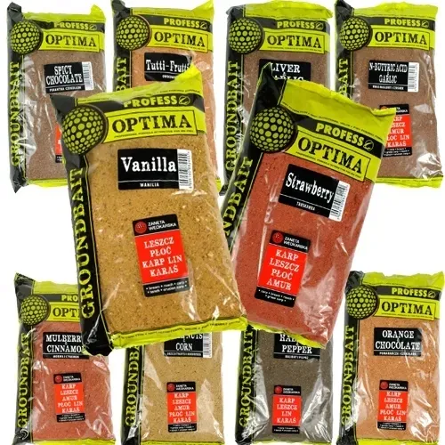 ZESTAW ZANĘT PROFESS OPTIMA 10kg 10x1kg MIX SMAKÓW