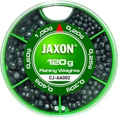 ZESTAW ŚRUCINY jaxon CIĘŻARKI OŁÓW 0,2g - 1g 120g