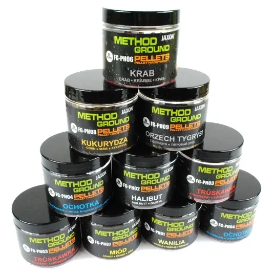 10x zestaw PELLET HACZYKOWY 8mm method JAXON mix