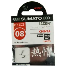 10szt-haczyk-haczyki-z-przyponami-sumato-jaxon-chinta-8-karp