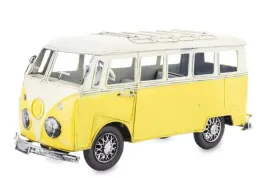 replika-model-autobus-volkswagen-t1-ogorek-metalowy-zolty-15x31cm