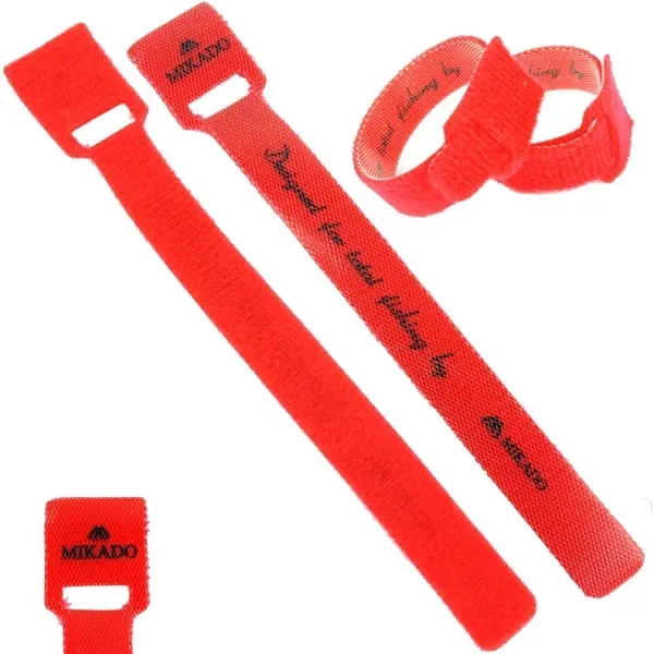 2szt RZEPY DO WĘDKI paski MIKADO rzep 14cm