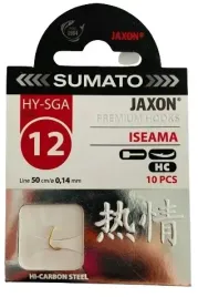 10szt-haczyk-haczyki-z-przyponami-sumato-jaxon-iseama-12-ploc