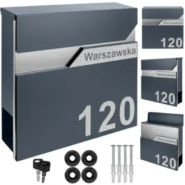 personalizowana-skrzynka-na-listy-xxl-w-kolorze-antracytowym-z-adresem-i-numerem-domu