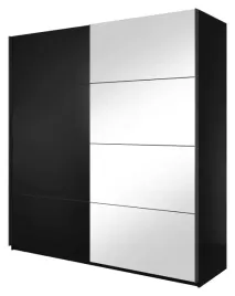 szafa-z-lustrem-200-cm-beta-57-czarny