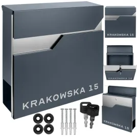 skrzynka-na-listy-z-adresem-numerem-domu-personalizowana-wzory-antracytowa