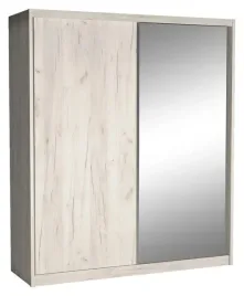 szafa-z-lustrem-maciej-208-cm-kraft-bialy