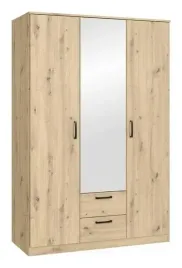 szafa-ubraniowa-z-lustrem-niko-niks82-d78-dab-artisan-na-ubrania-polki