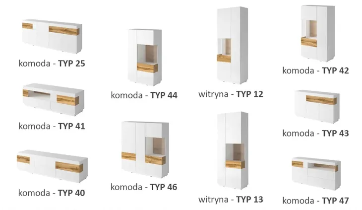 witryna-silke-46-bialy-bialy-polysk-dab-wotan-wysokosc-mebla-139-cm