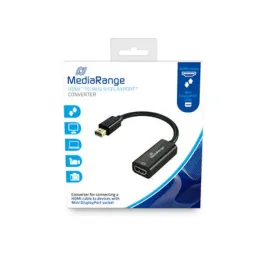 mediarange-mrcs176-adapter-kablowy-015-m-mini-displayport-hdmi-czarny