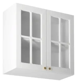 szafka-wiszaca-z-witryna-80-linea-white-g80s-bialy-mat-zlote-uchwyty