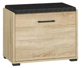 szafka-na-buty-z-siedziskiem-caro-01-dab-sonoma-i-czarne-uchwyty-ml-meble
