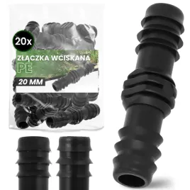 20x-zlaczka-pe-20x20-mm-wciskana-wtyk-lacznik-rur-systemu-nawadniania