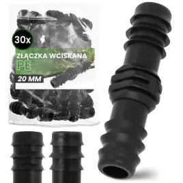 30x-zlaczka-pe-20x20-mm-wciskana-wtyk-lacznik-rur-systemu-nawadniania