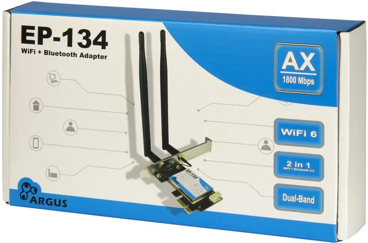 inter-tech-ep-134-wewnetrzny-wlan-bluetooth-1800-mbit-s