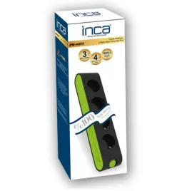 inca-ipw-44ys3-czarny-zielony-4-x-gniazdo-sieciowe-250-v-3-m