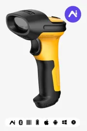 inateck-p6-ai-reczny-czytnik-kodow-kreskowych-1d-laser-czarny-zolty