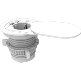 fellowes-100137178-rozgaleziacz-2-m-1-x-gniazdo-sieciowe-wewnetrzna-bial