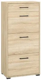 szafka-na-buty-wysoka-do-przedpokoju-caro-14-dab-sonoma-czarne-uchwyty-ml